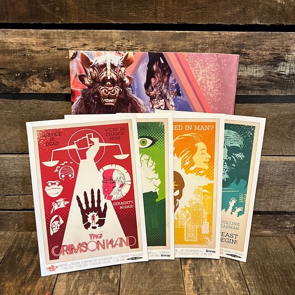 ✳️💰BOGO FREE Dr Doctor Who BBC Poster & Postcard Bundle - Picture 2 of 13